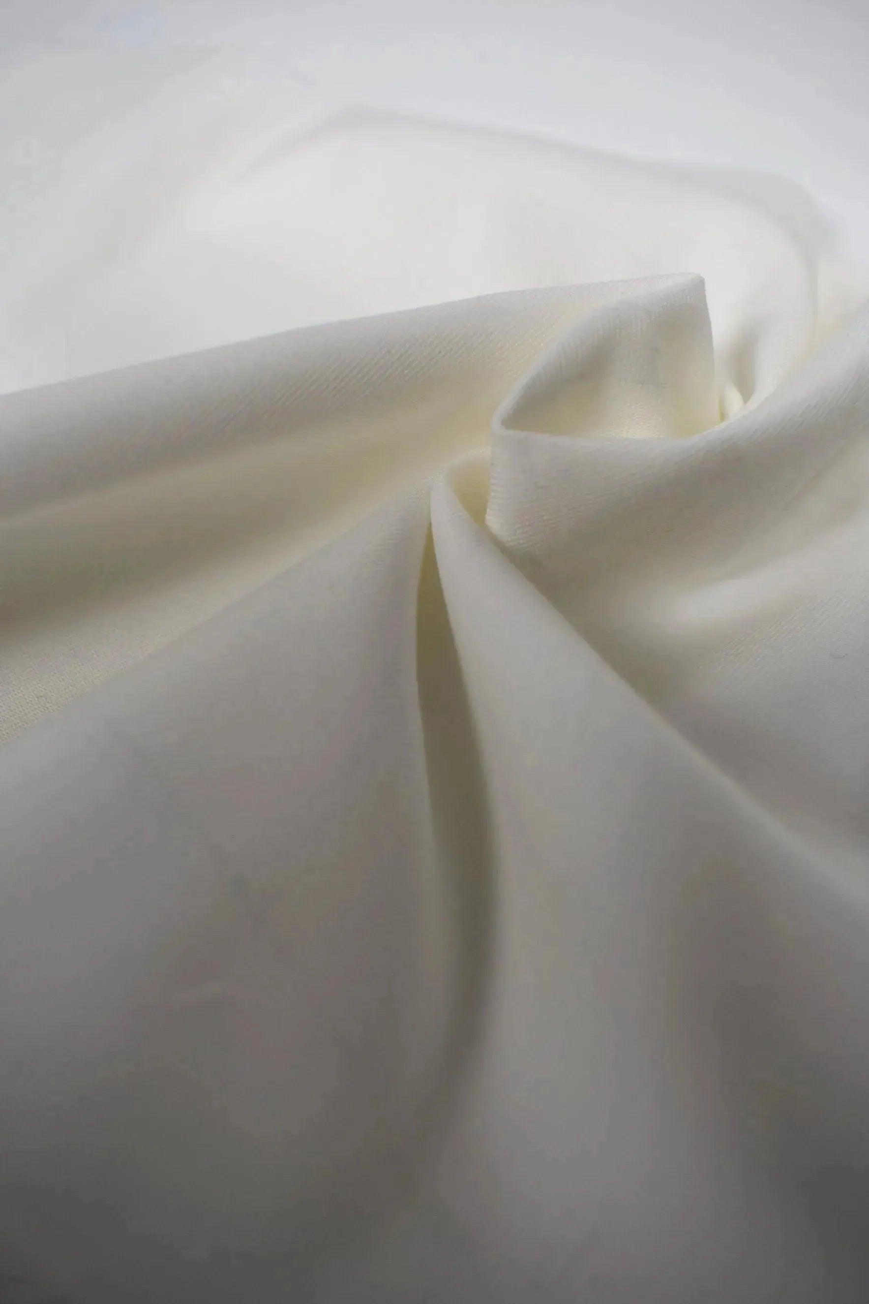 Gabardine stretch smerigliato bianco