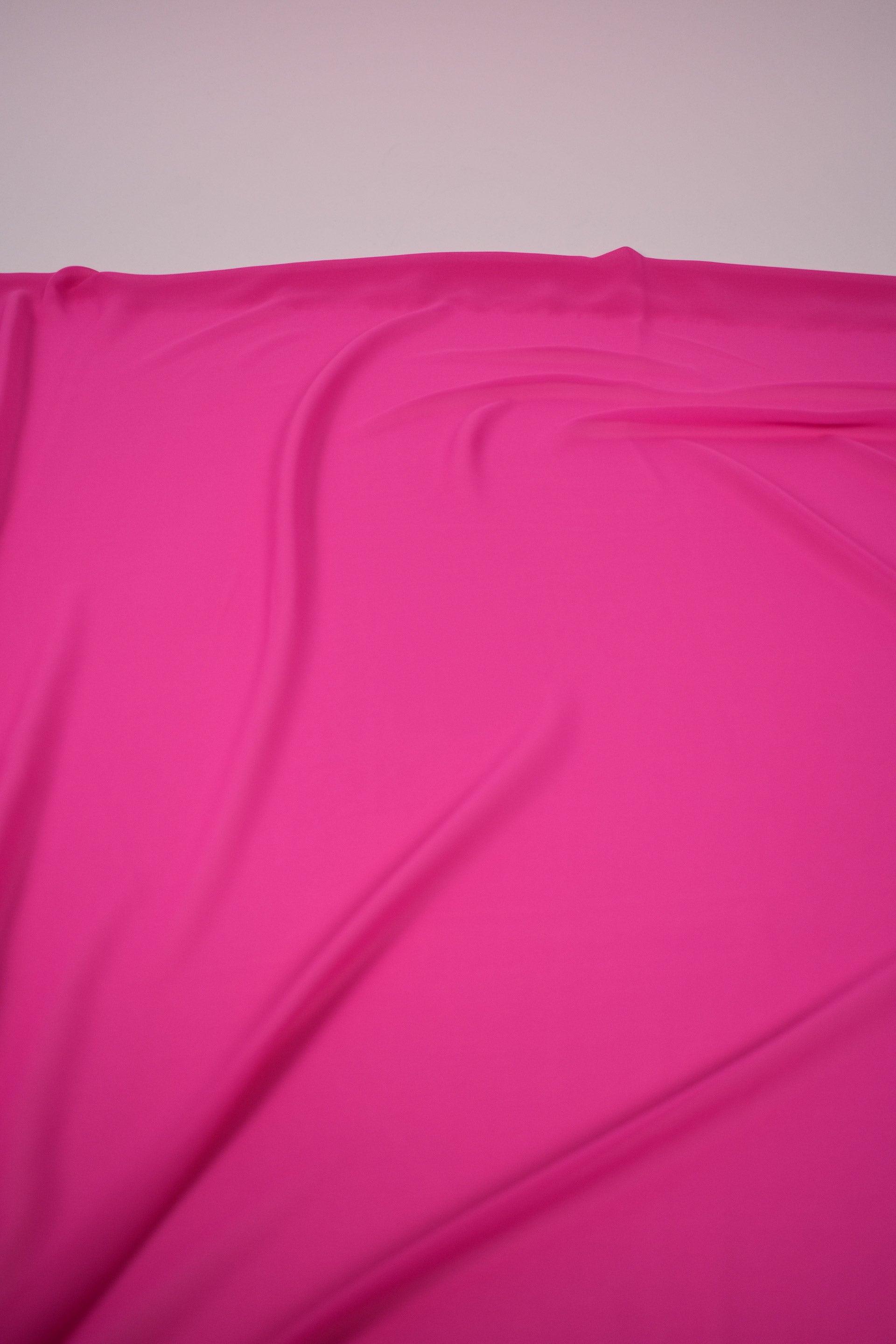 Chiffon di poliestere fucsia - Zerow