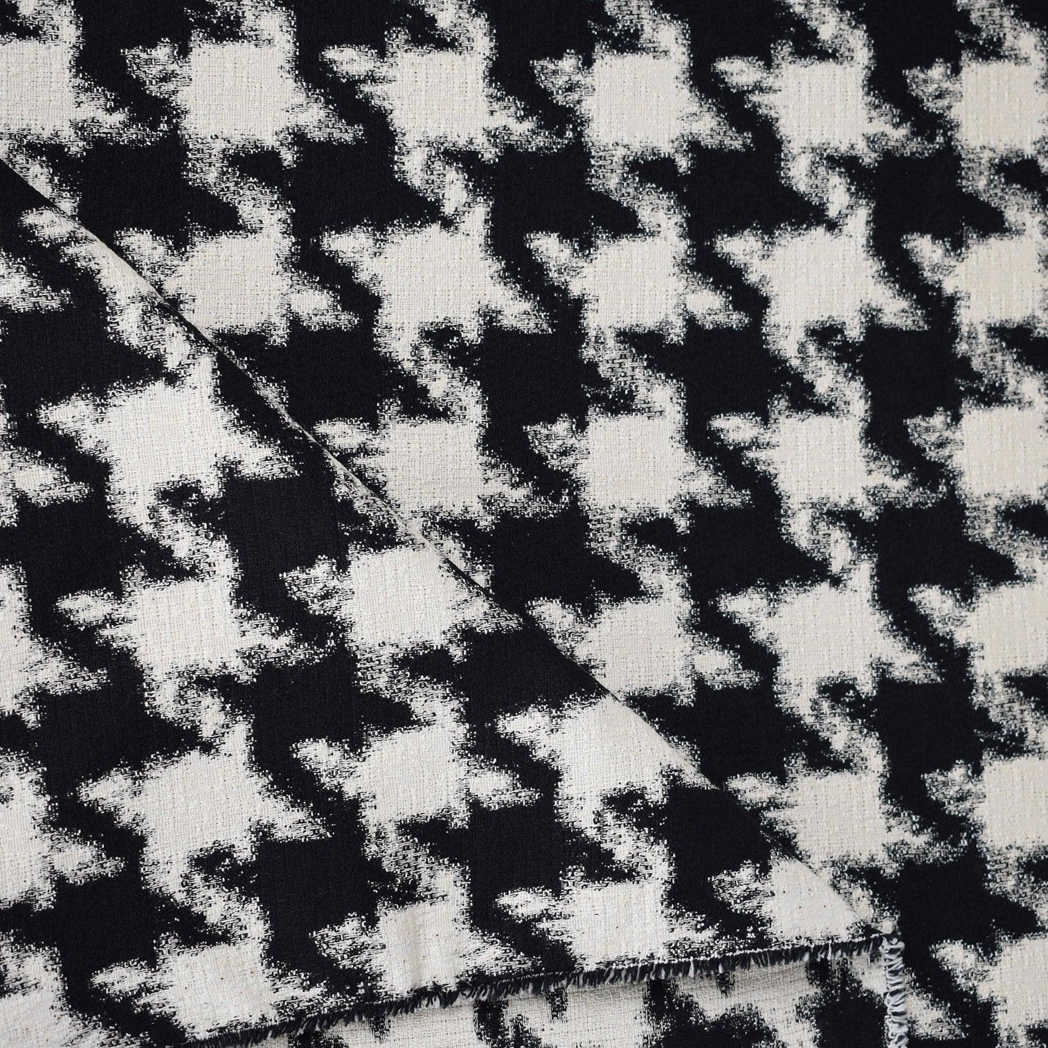 Jacquard check bianco e nero - Zerow