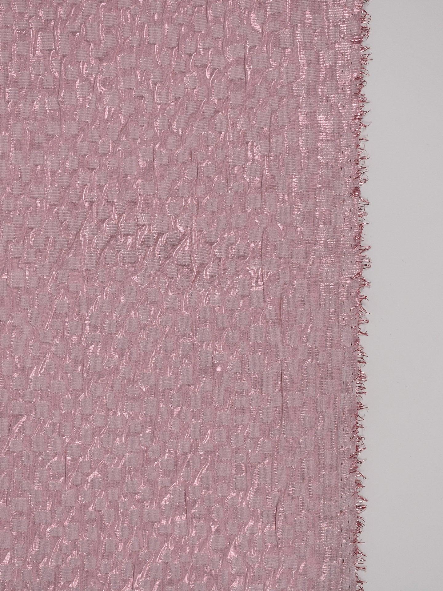 Jacquard brillante poliestere rosa - Zerow