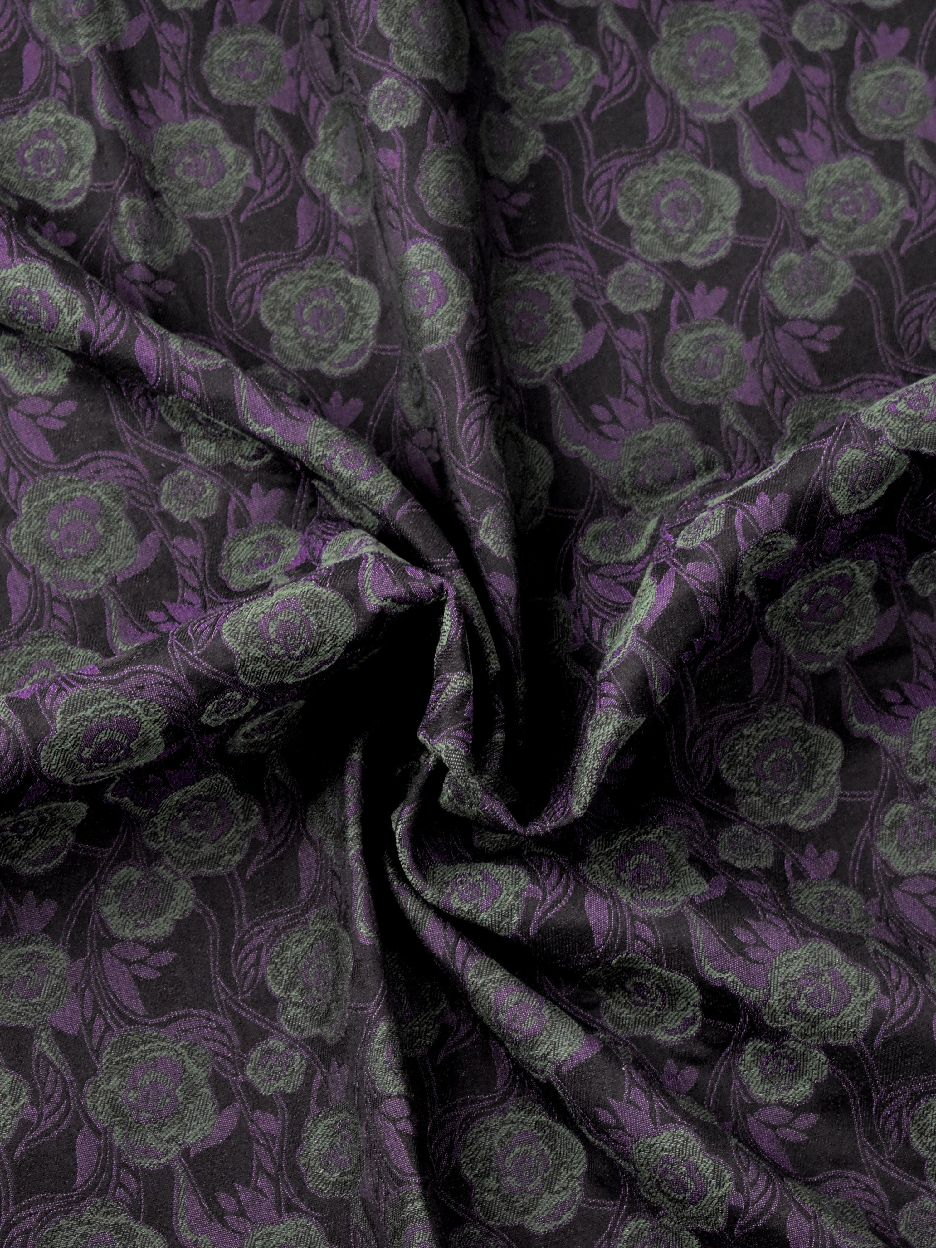 Jacquard fantasia floreale stretch - Zerow